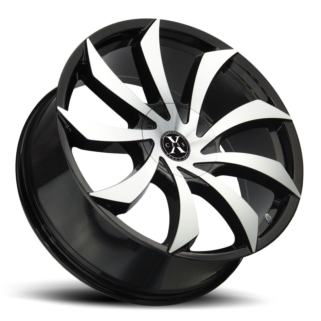 X01 Gloss Black Machined