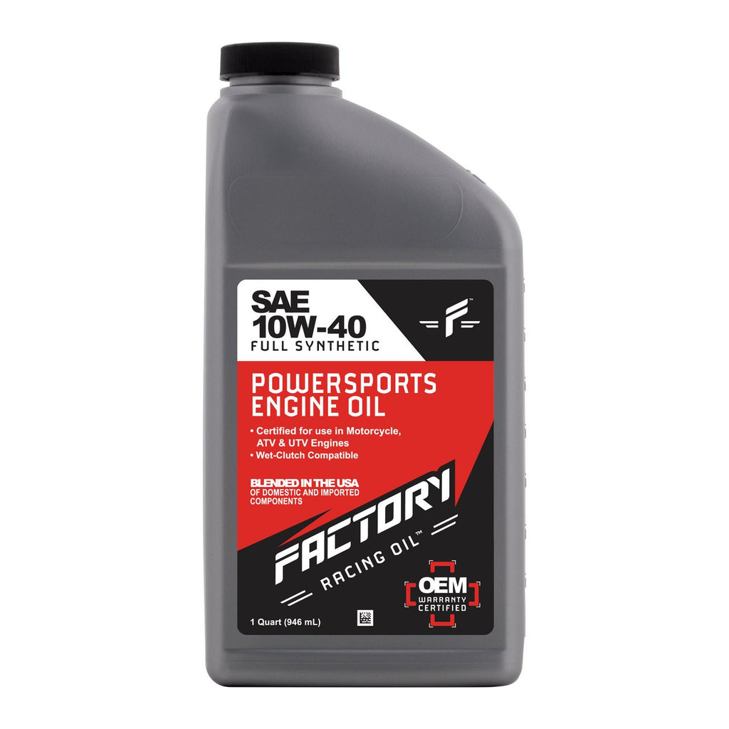 10W-40 Full Synthetic 3 Quart Oil Change Kit For Kawasaki Z250SL